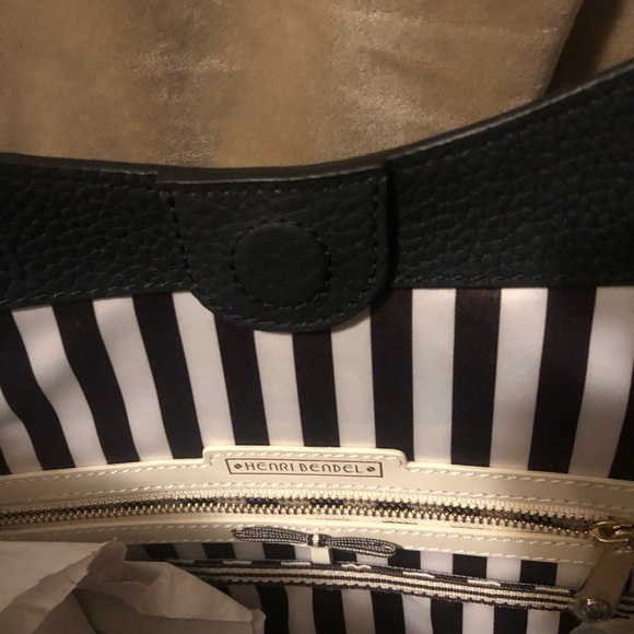 🔥BLACK FRIDAY SALE💥 🔥New Vintage Henri Bendel W57th Crossbody Hobo Military - Picture 13 of 16